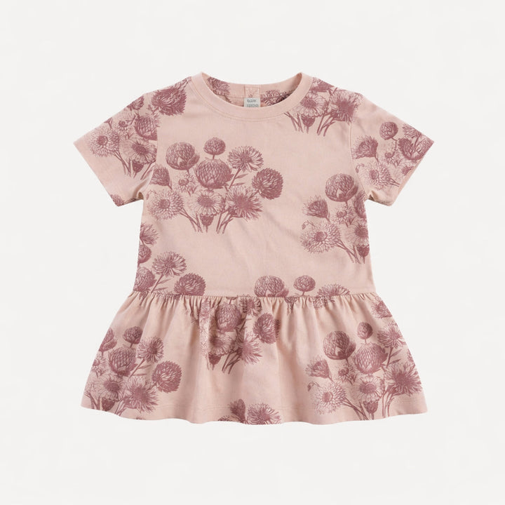short sleeve kate top | burlwood dahlia | organic cotton jersey
