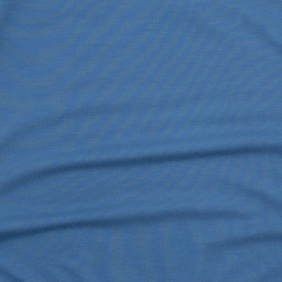 short sleeve lap neck bodysuit | cendre blue | bamboo