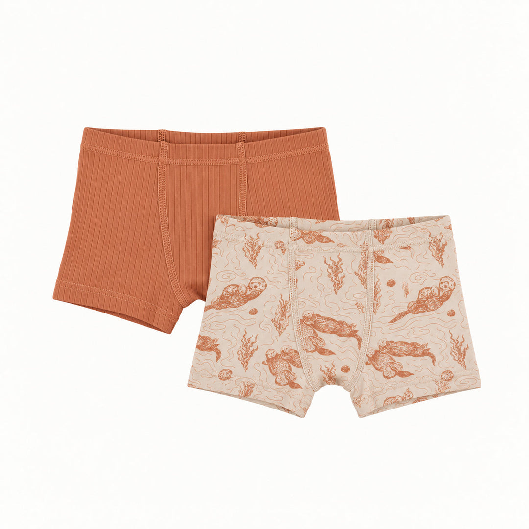 PREORDER boxer set of 2 | otters | modal