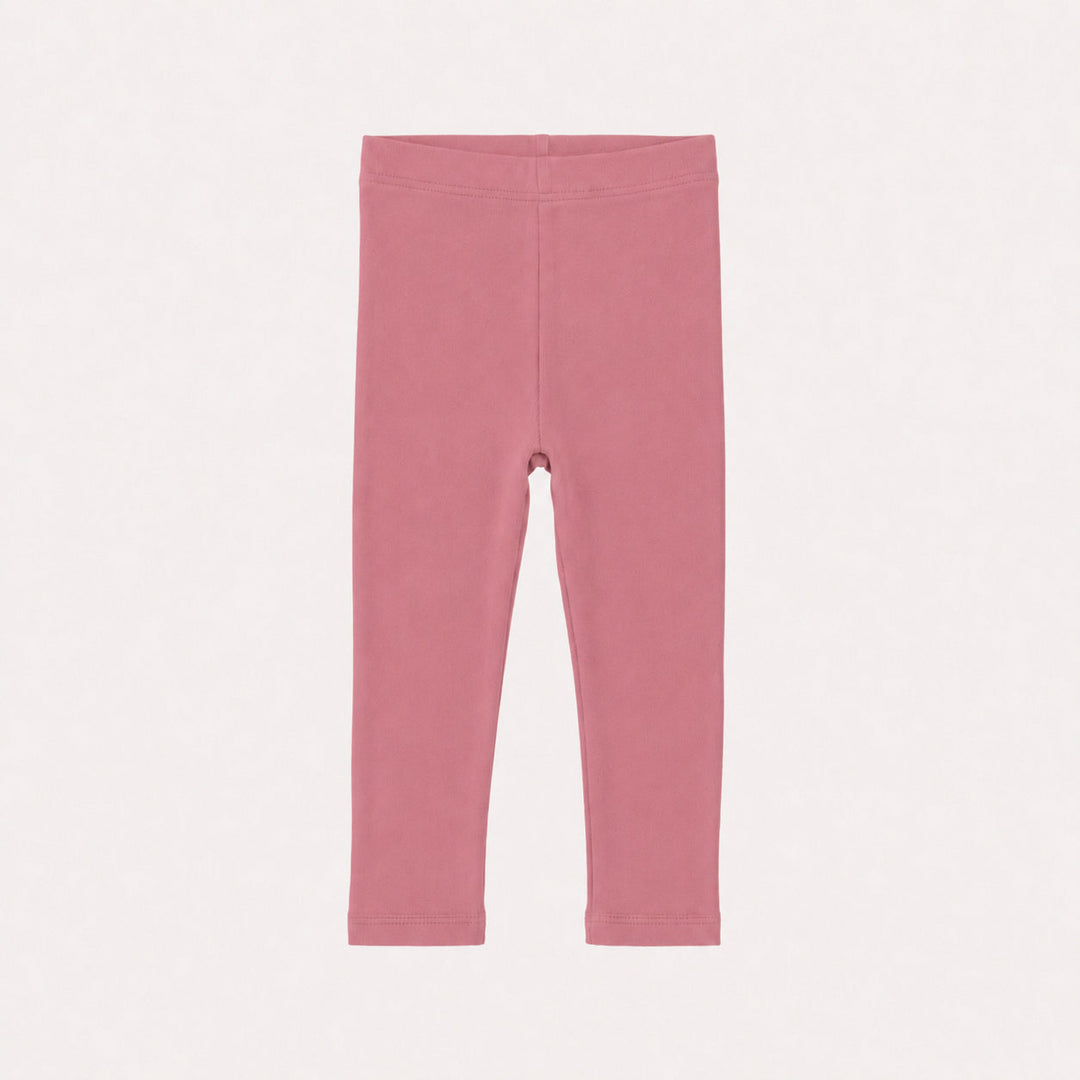PREORDER classic skinny legging | desert rose | organic cotton interlock