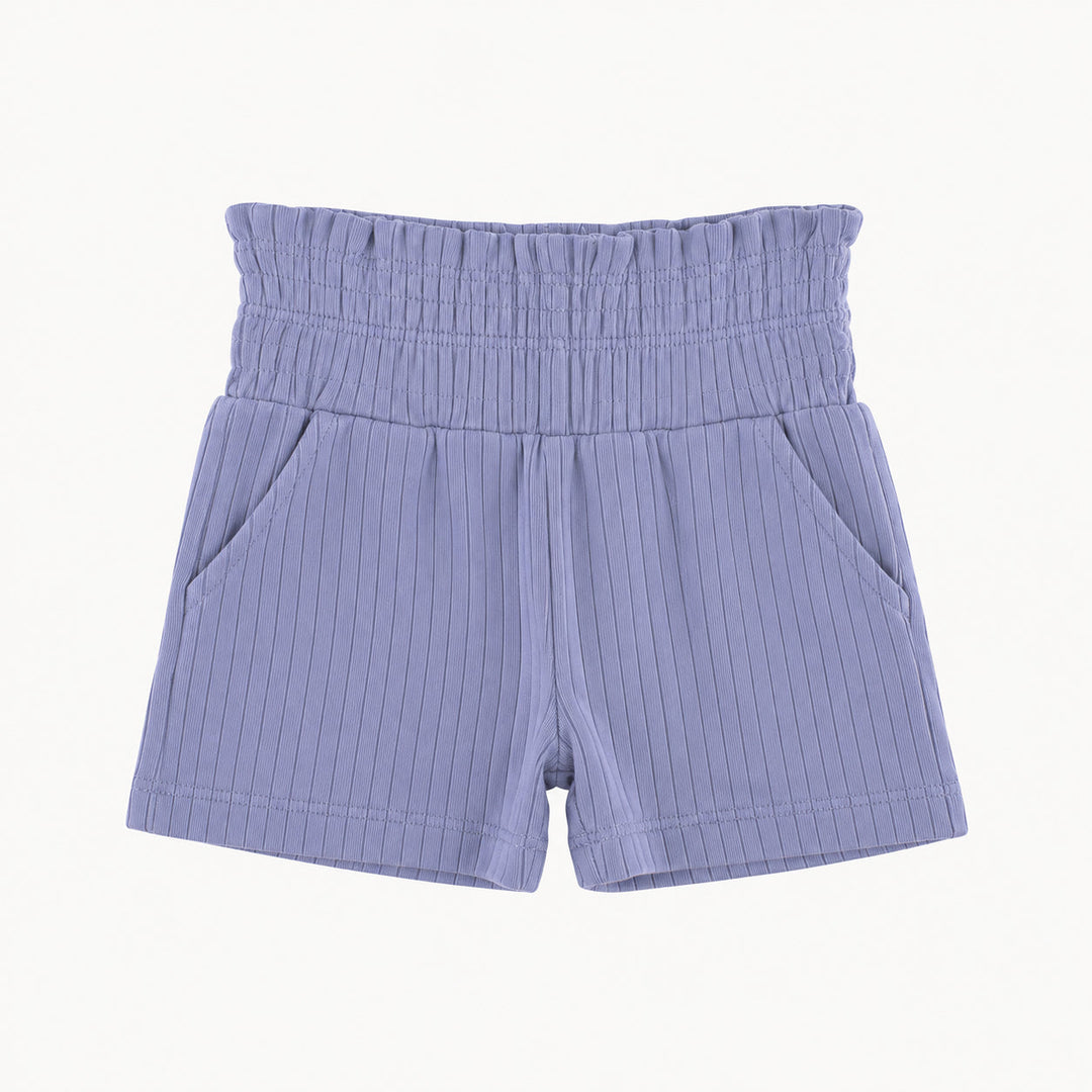 PREORDER smocked short | hydrangea | woods rib