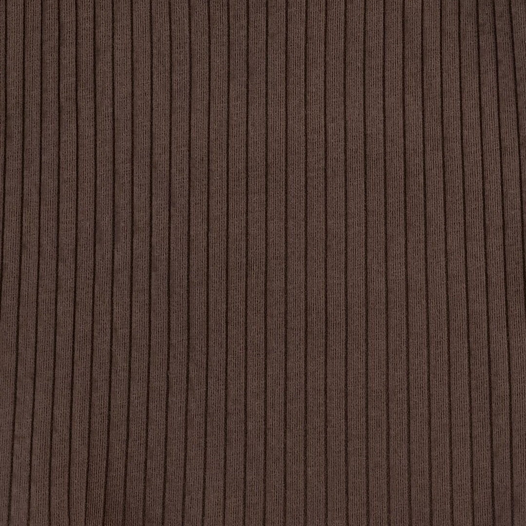 womens skinny jogger | chocolate chunk | organic cotton wide rib