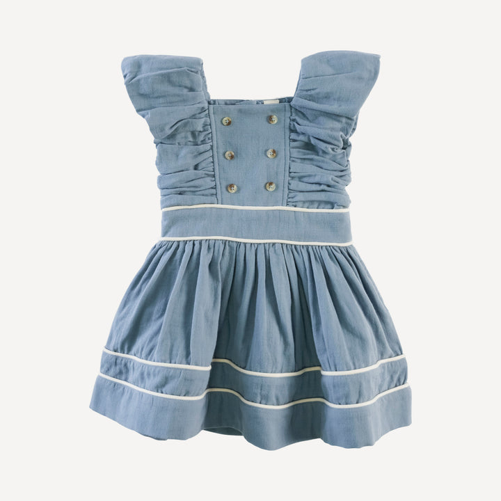 wonderland dress | citadel | organic cotton gauze