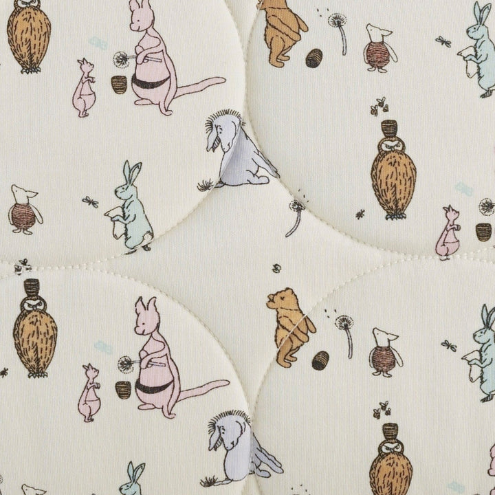 classic circle quilt | pooh & friends | organic cotton interlock
