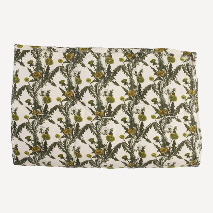 classic circle quilt | dandelion | modal