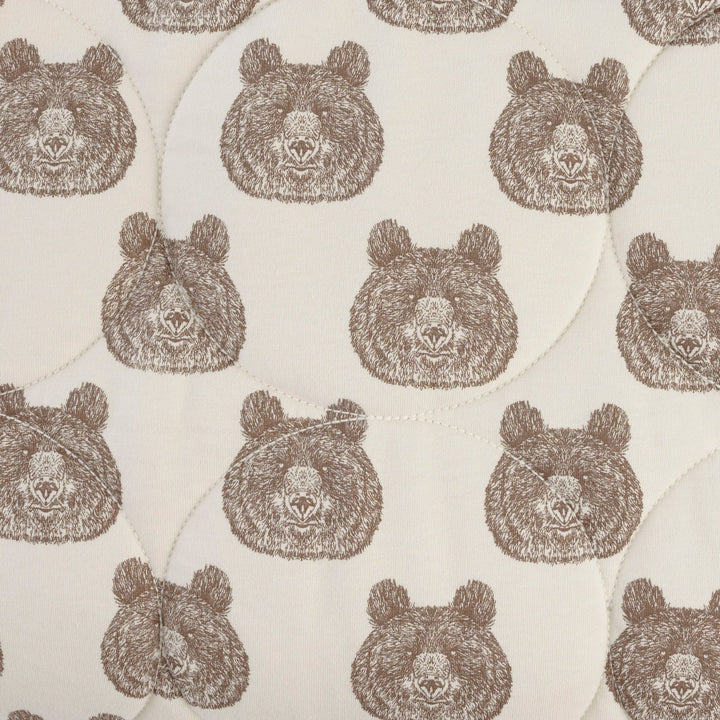 classic circle quilt | papa bear | organic cotton jersey