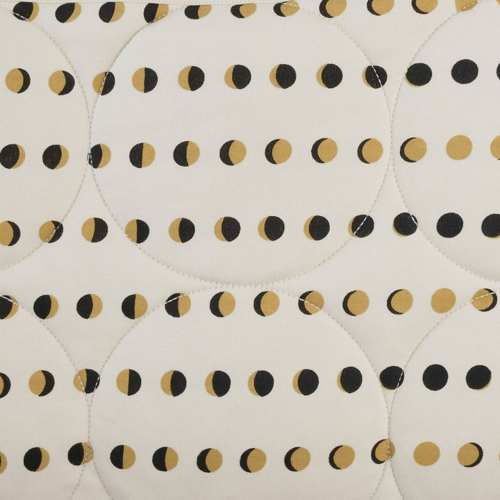 PRESALE classic circle quilt | moon phase | organic cotton interlock