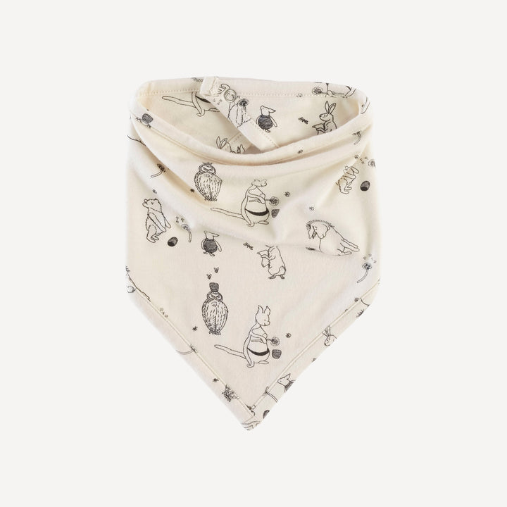 bandana bib | classic pooh & friends | bamboo