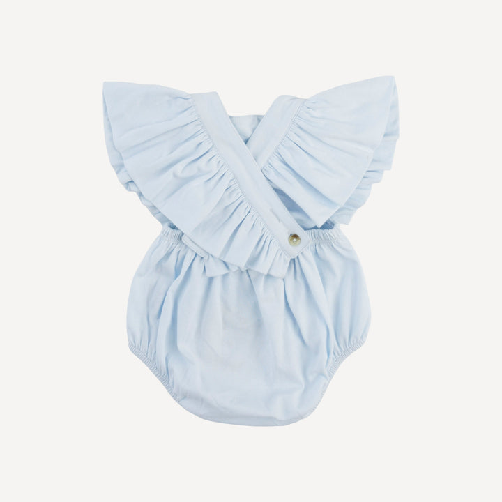 ruffle strap bubble | country air | organic cotton jersey