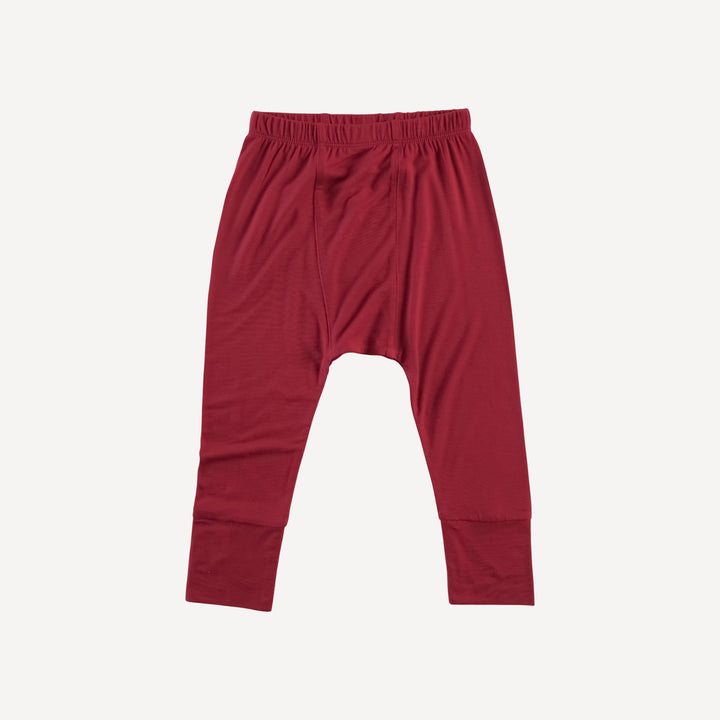 classic panda pant | cupid red | lenzing modal