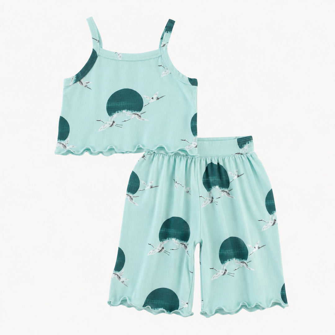 PREORDER jade set | aqua crane | modal