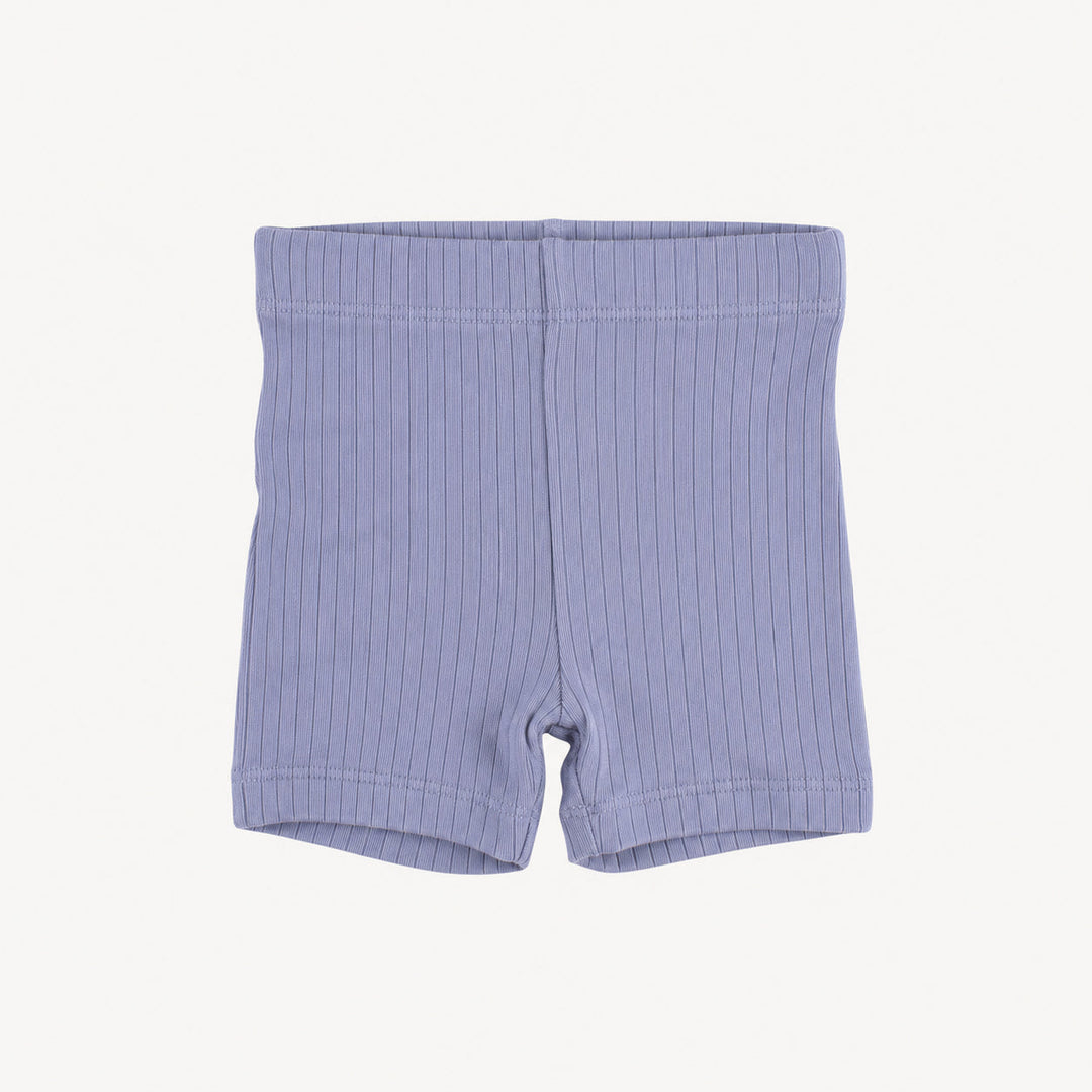 PREORDER bike short | hydrangea | woods rib