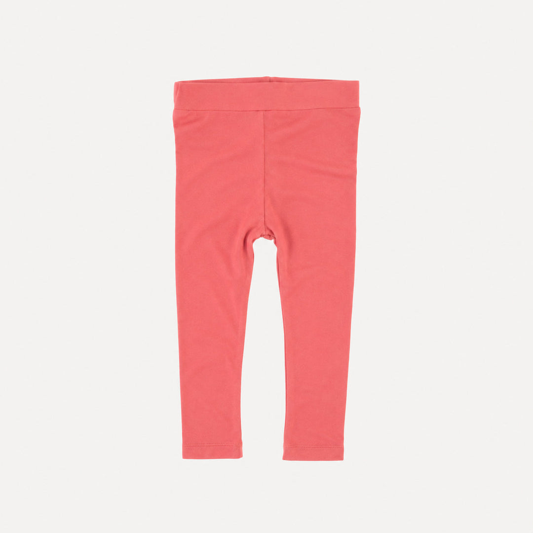 PREORDER classic skinny legging | pink coral | bamboo