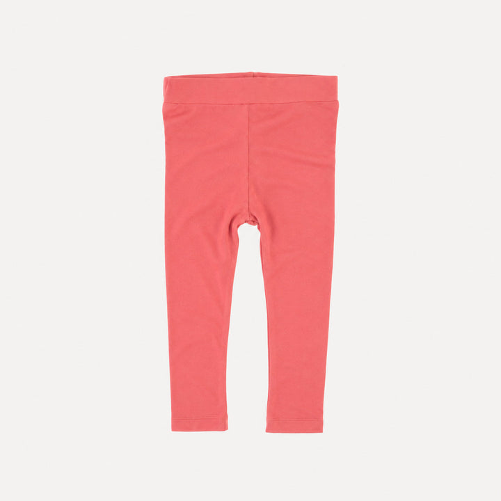 PREORDER classic skinny legging | pink coral | bamboo