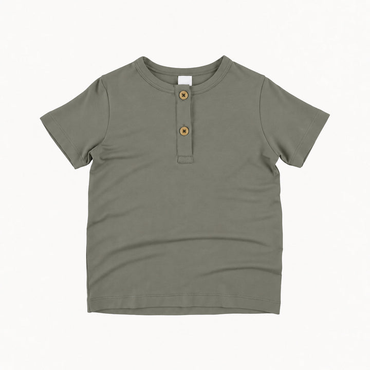 PREORDER short sleeve monty tee | vetiver | modal