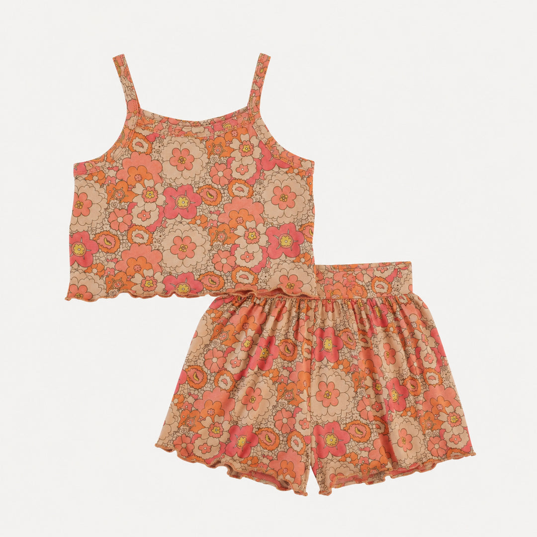 PREORDER jade short set | mod 60s burst | bamboo