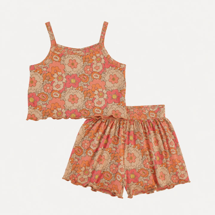 PREORDER jade short set | mod 60s burst | bamboo
