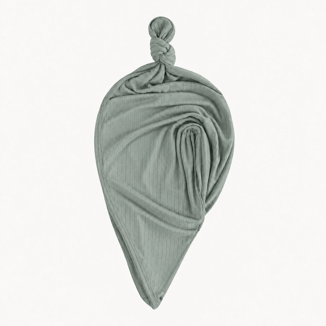 PREORDER classic single layer blanket | jadeite | woods rib