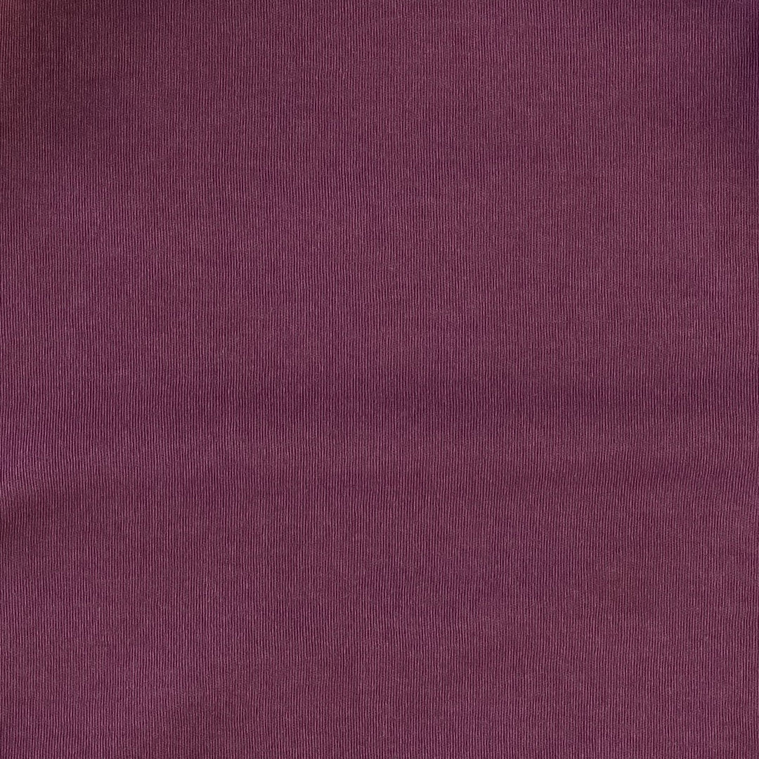 long sleeve lap neck bodysuit | deep purple | organic cotton interlock