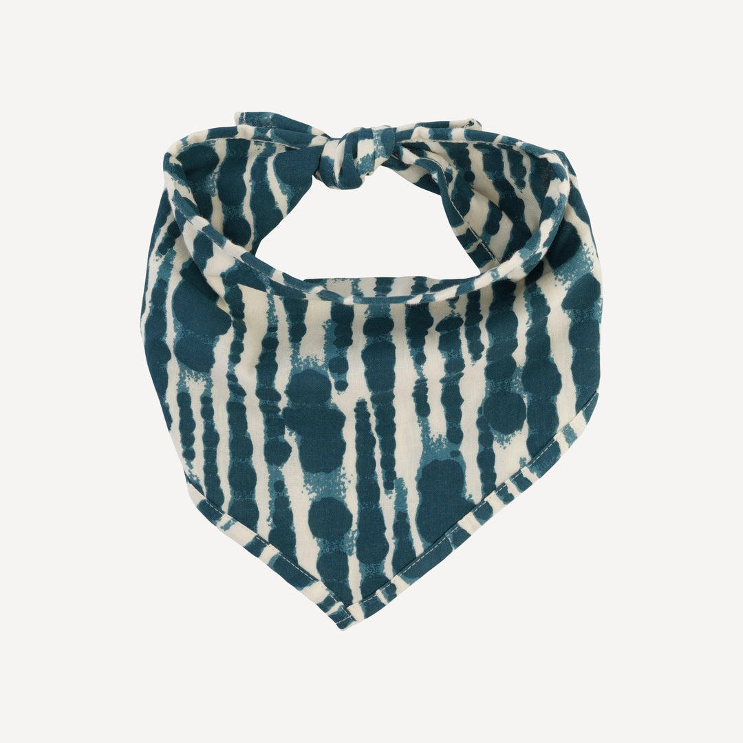doggie bandana | tapestry water drops | organic cotton gauze