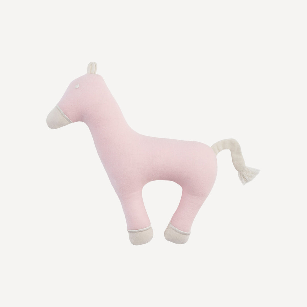 donkey friend | veiled rose | organic cotton gauze