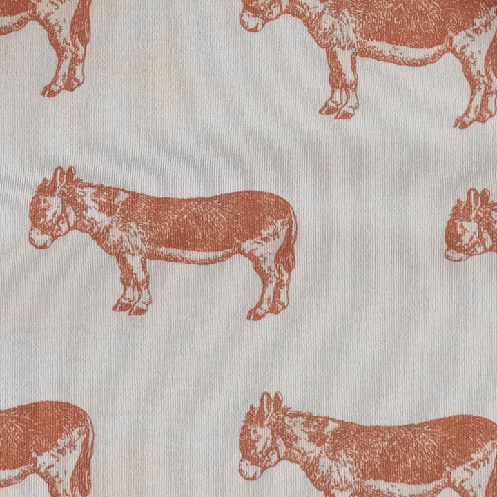 short sleeve ringer tee | donkey | organic cotton interlock