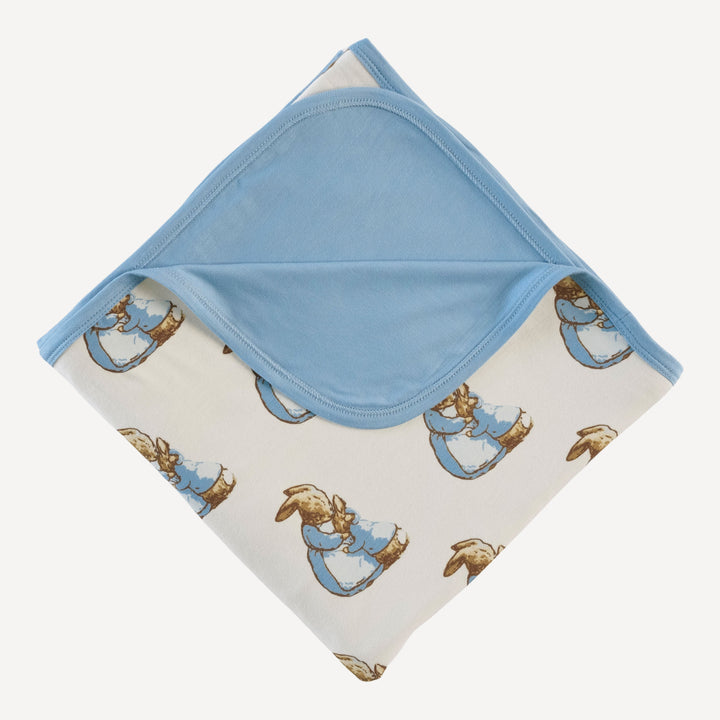 double layer blanket | peter rabbit & mom | bamboo