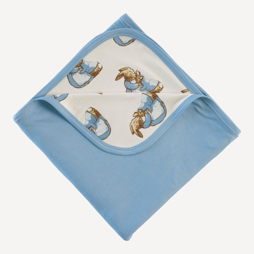 double layer blanket | peter rabbit & mom | bamboo