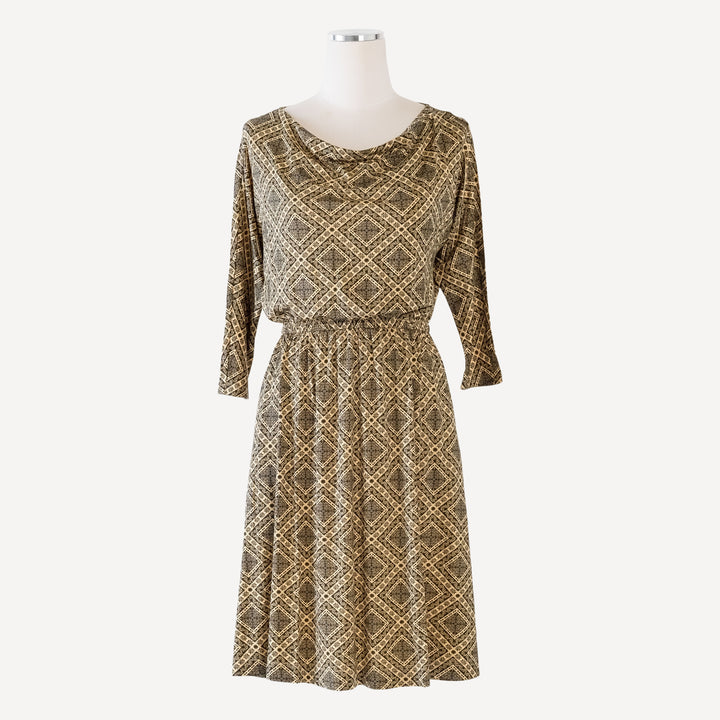 womens dolman sleeve dress | bandana beluga | bamboo