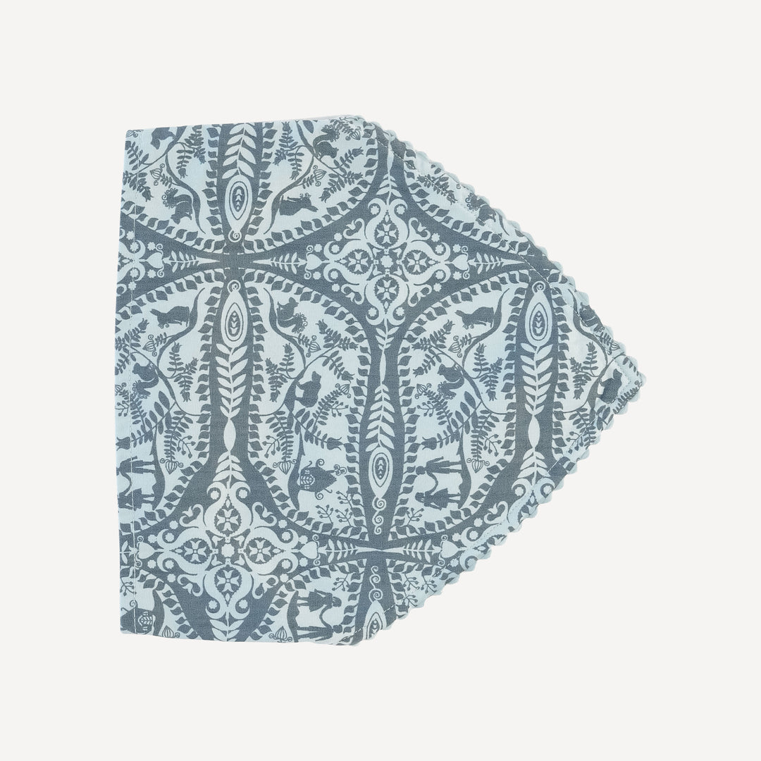 bandana pom pom headband | hansel + gretel | cotton poplin