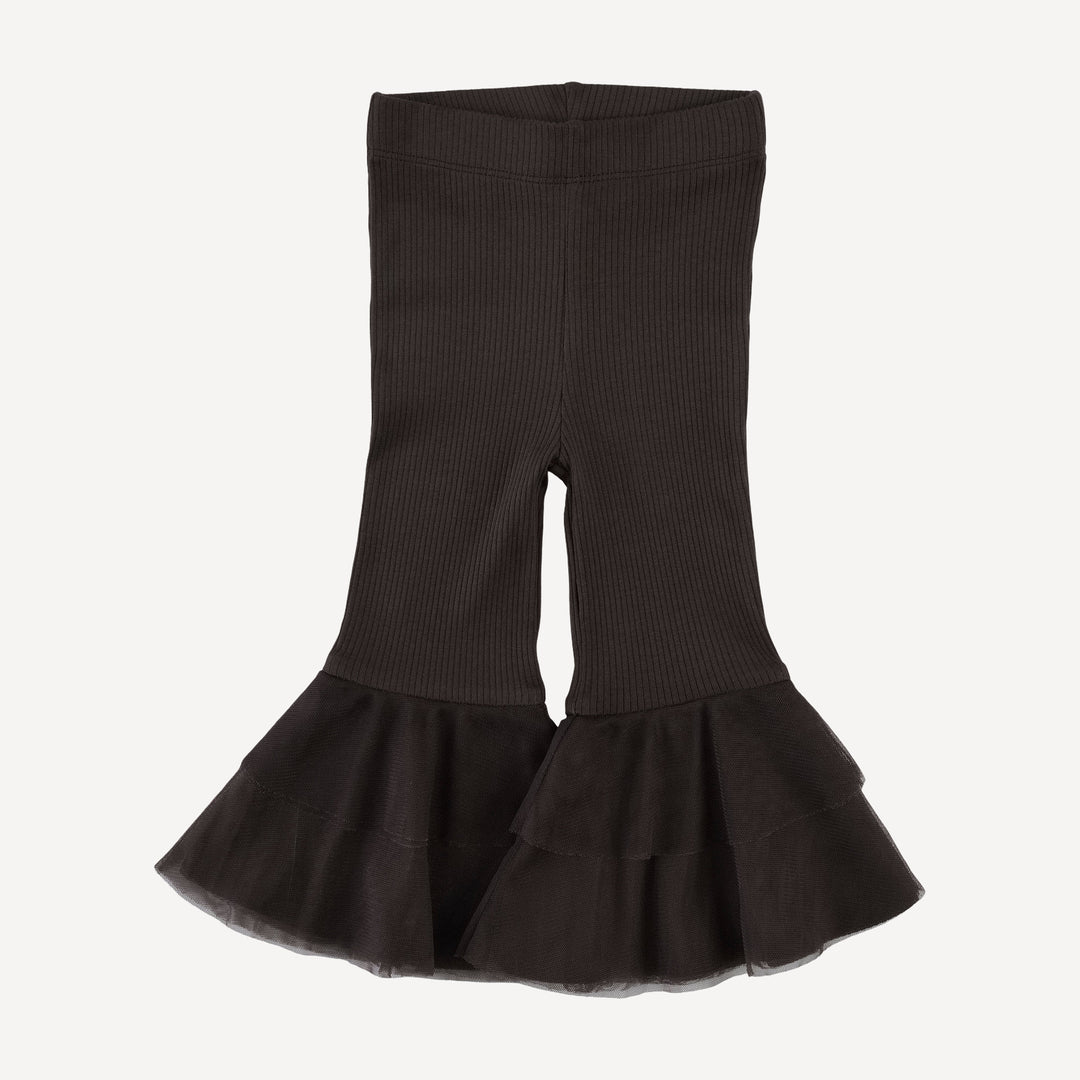 tulle anne pant | hot fudge | organic cotton single rib