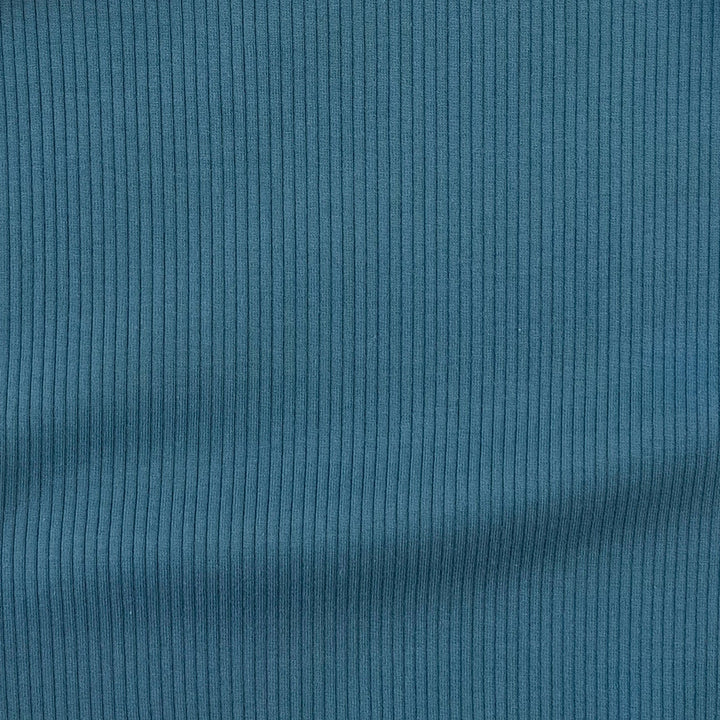 sarah bow dress | stone blue | organic cotton single rib