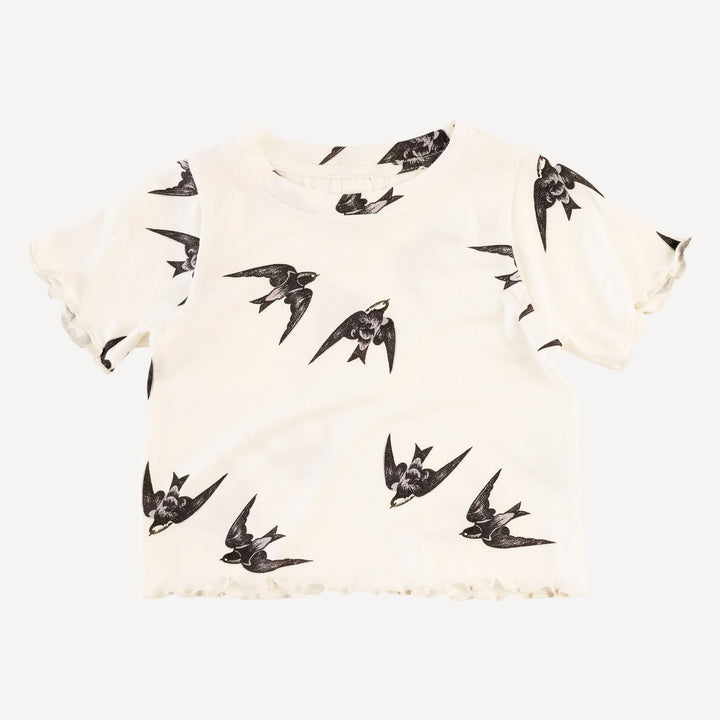 short sleeve jade short set | blackbirds | modal