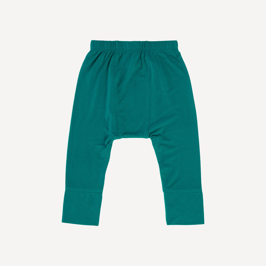 classic panda pant | deep sea teal | lenzing modal