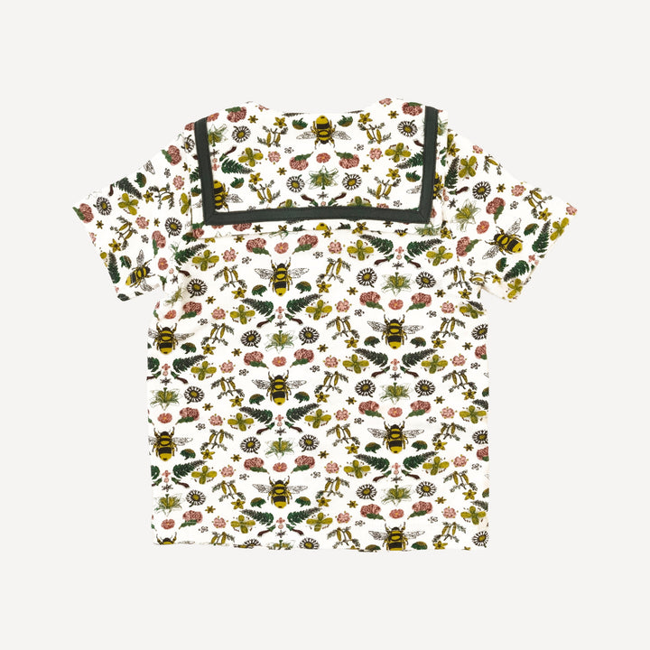 sailor short set | spring litho bee | modal