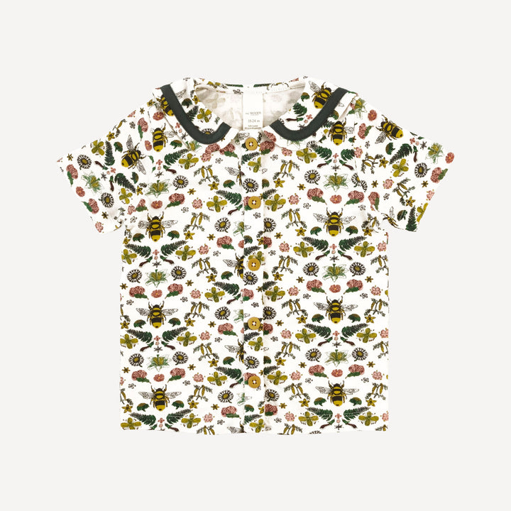 sailor short set | spring litho bee | modal