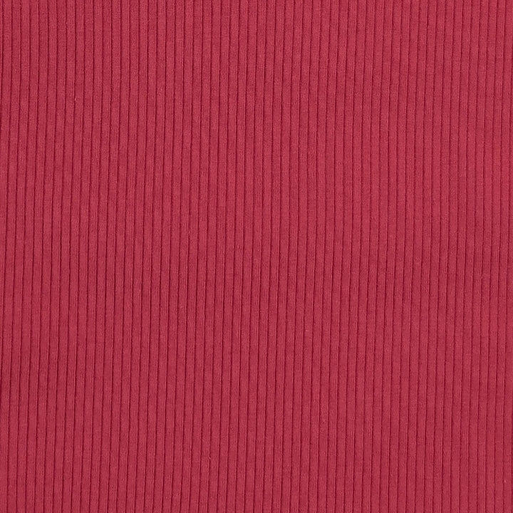 long sleeve two way zipper footie | cardinal | organic cotton single rib