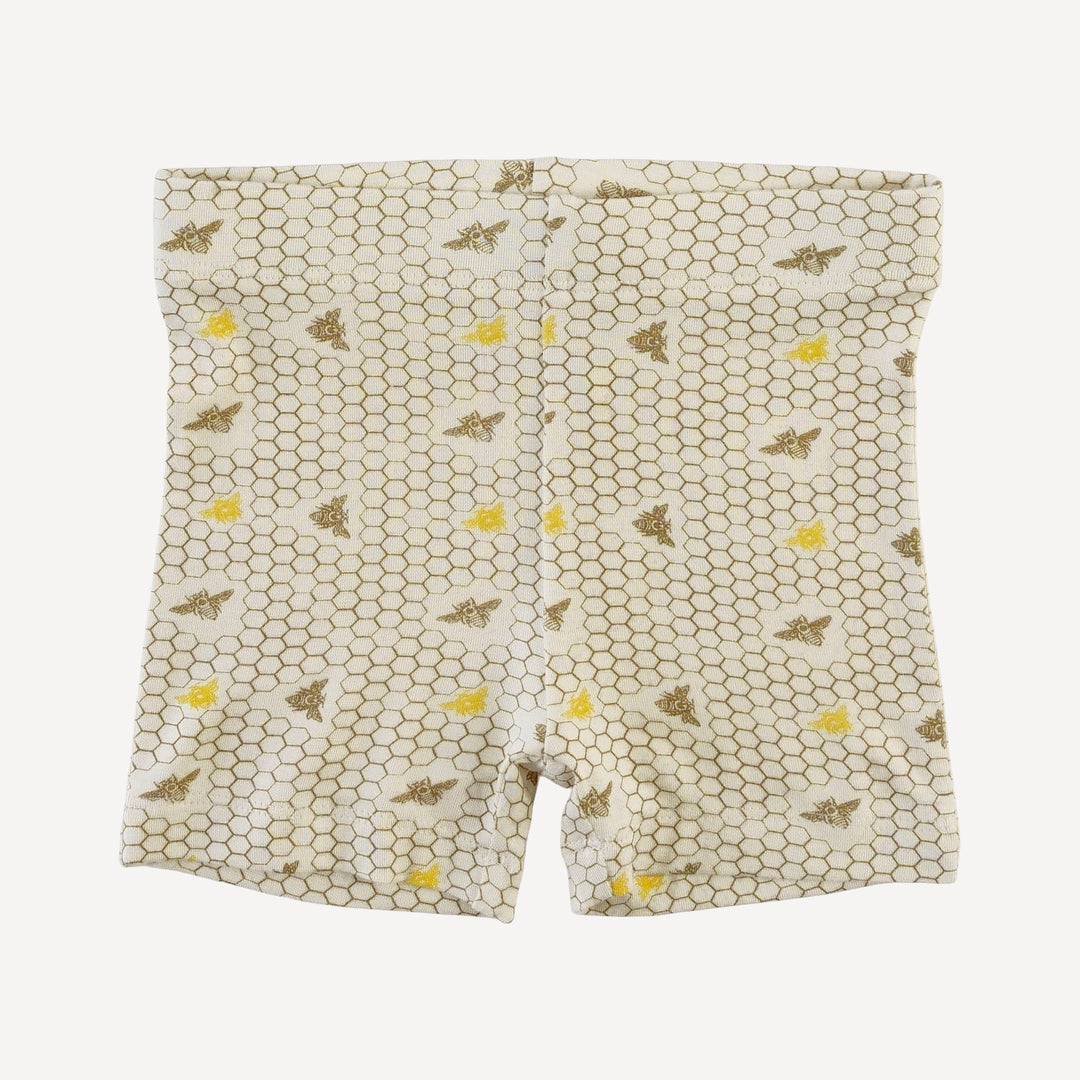 spaghetti strap smocked top + bike short set | spring honeycomb | modal