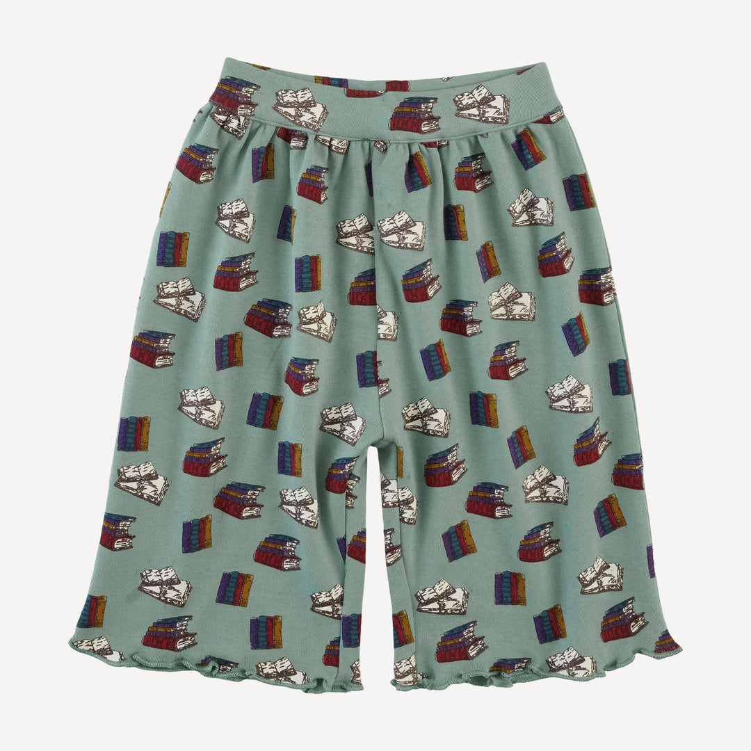 short sleeve jade set | books | organic cotton interlock