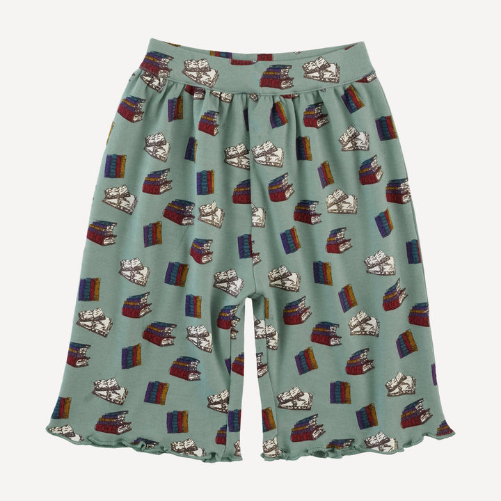 short sleeve jade set | books | organic cotton interlock