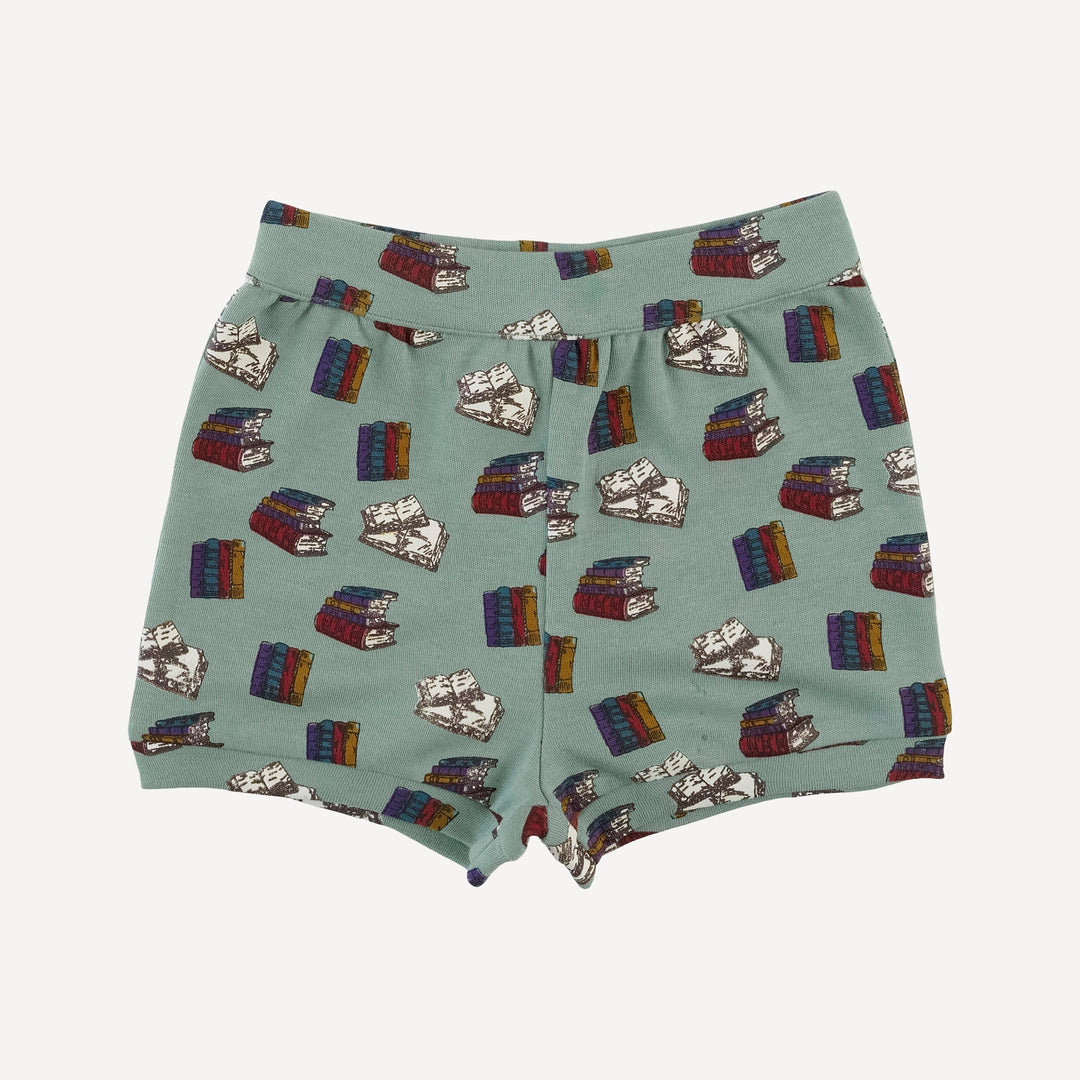 jamie short set | books | organic cotton interlock