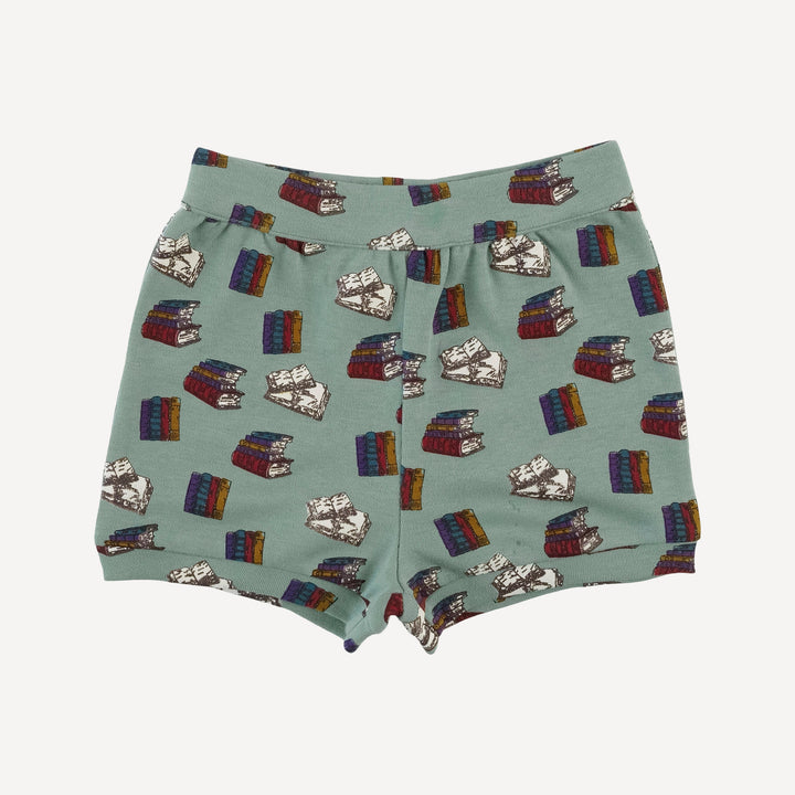 jamie short set | books | organic cotton interlock
