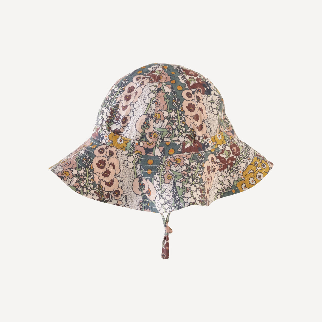 sun hat | hollyhock | organic cotton mid-weight woven