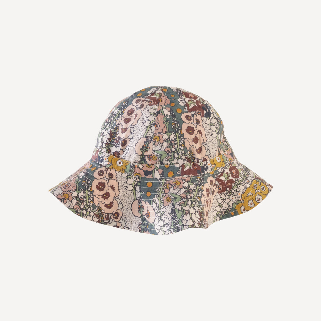 sun hat | hollyhock | organic cotton mid-weight woven