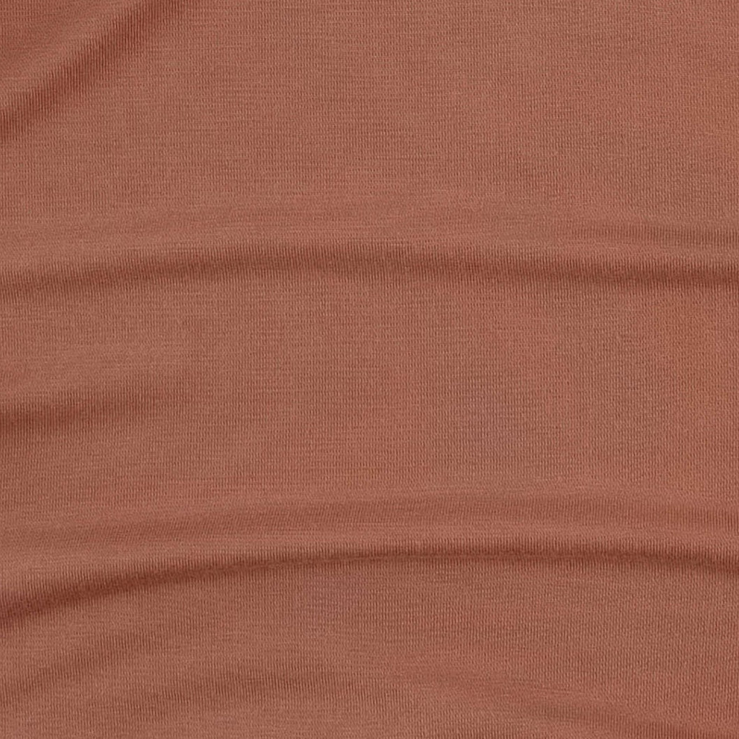 short sleeve essential skinny hoodie | cedar | modal