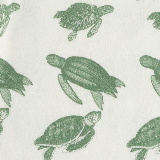 elf hat | green sea turtle | organic cotton interlock