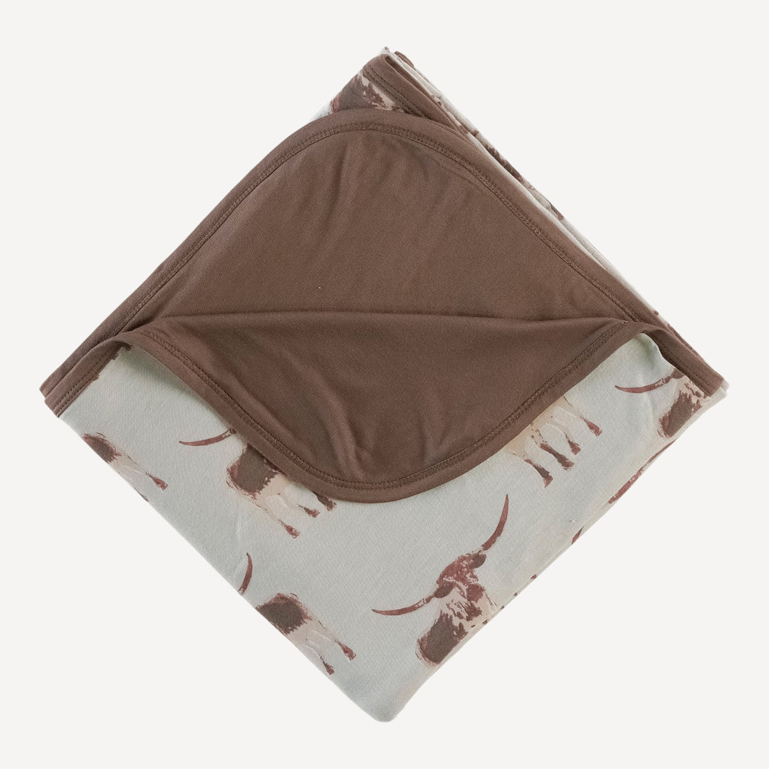 double layer blanket | 70s longhorn | lenzing modal