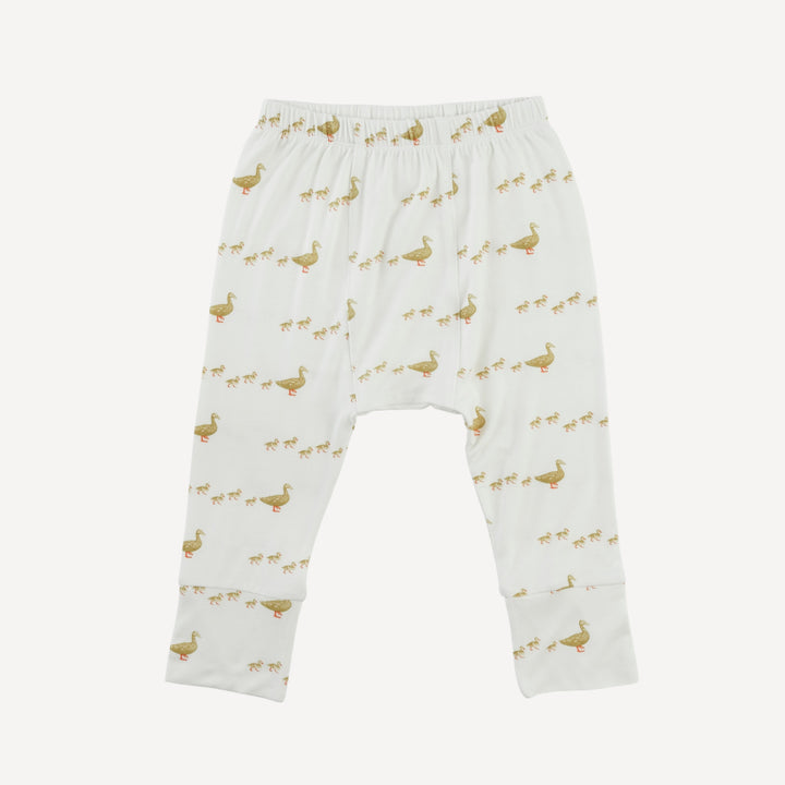 classic panda pant | ducks | bamboo
