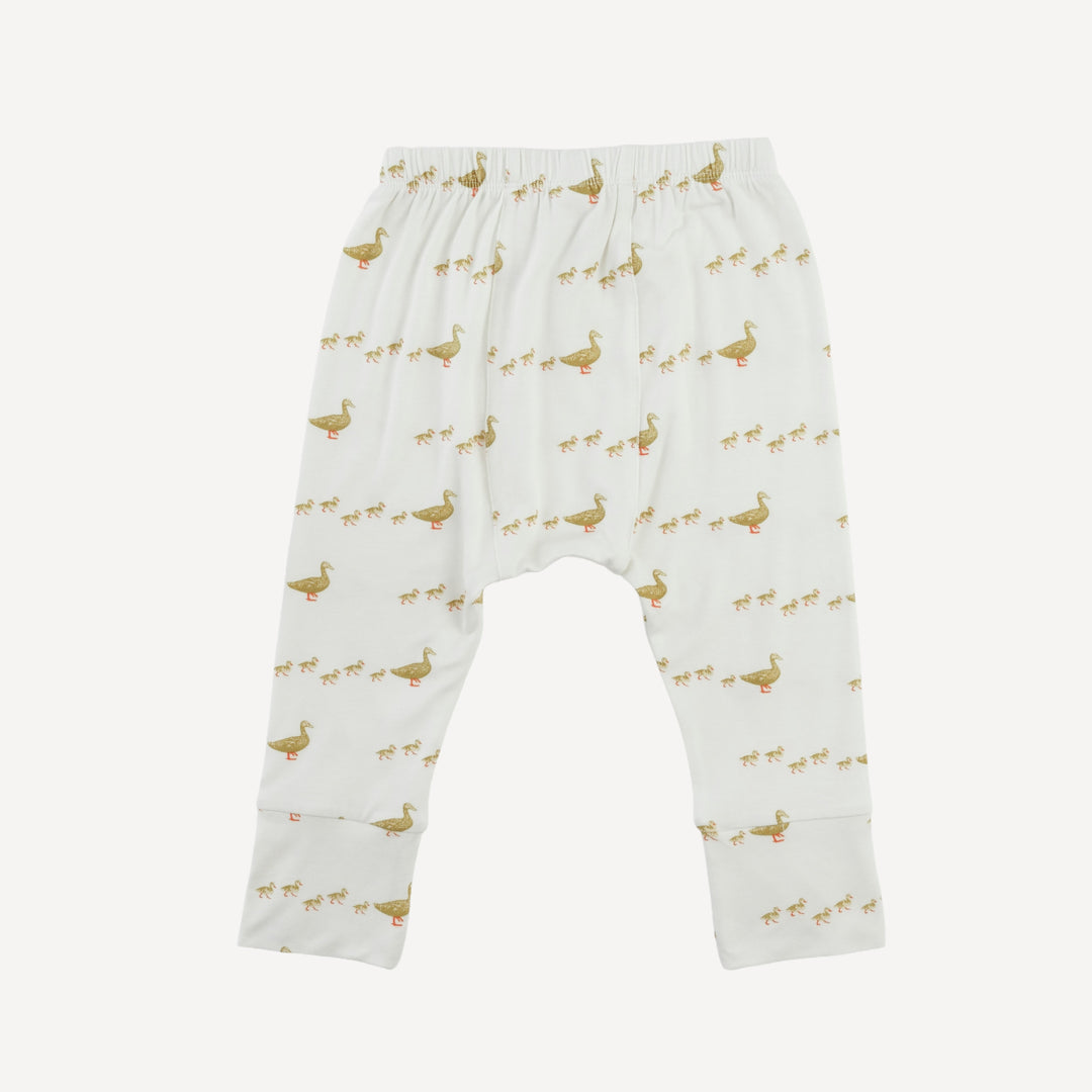 classic panda pant | ducks | bamboo