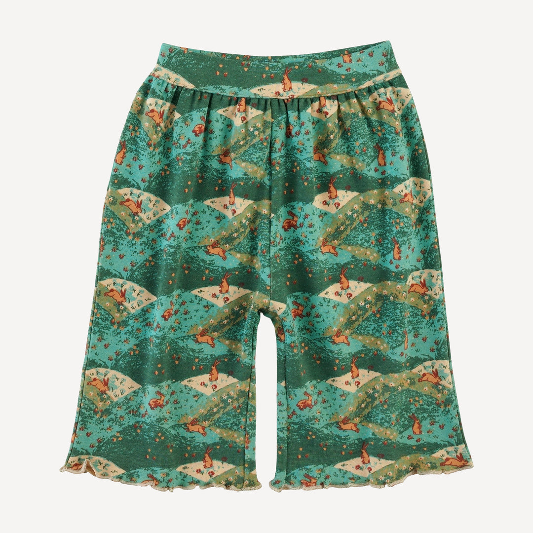 short sleeve jade set | bunny fields | organic cotton interlock